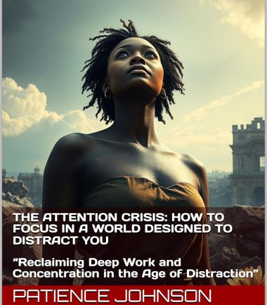 The Attention Crisis: How to Focus in a World Designed to Distract You by Patience Johnson DC-2240629