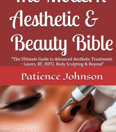 The Modern Aesthetic & Beauty Bible Hardcover by Patience Johnson DC-PJ03