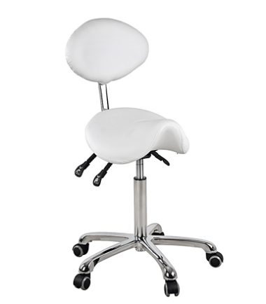 Beauty stool with oval backrest DC-224155
