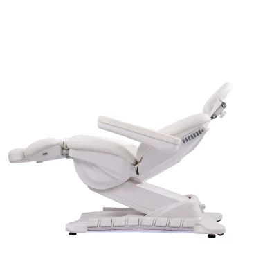Derma Contour Electric aesthetic chair with 4 independent motors, upholstered in white PU, equipped with a heating system.