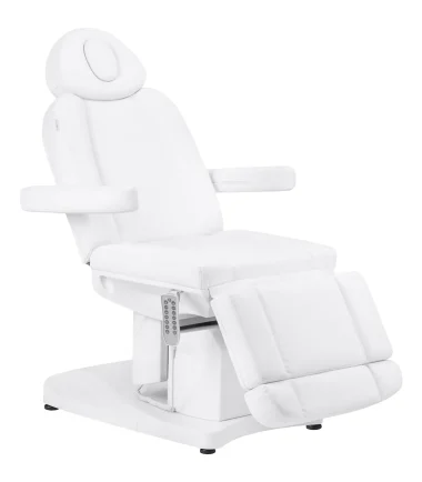 Derma Contour Beauty Bed Azzurro 708A Electric Cosmetic Chair, 4 motors with heating, super white