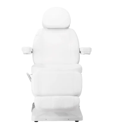 Derma Contour Sillon Luxury Electric Cosmetic Chair, 3 Motors, Foot Control, White