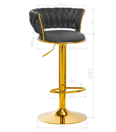 Beauty Hocker, Pediküre Hocker, Maniküre Hocker, Fußpflege Hocker, Hocker für Kosmetikstudio, Hocker für Friseursalon, Hocker für Beauty Salon, professioneller Salonhocke8
