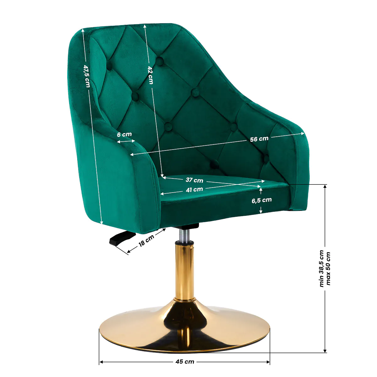 professioneller Kosmetikhocker, ergonomischer Salonhocker, ergonomischer Kosmetikstuhl, Beauty Hocker, Pediküre Hocker, Maniküre Hocker, Fußpflege Hocker8