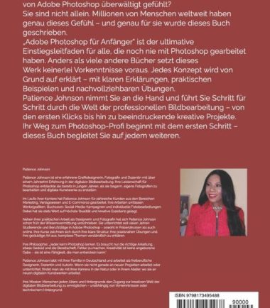 Photoshop Schulung für Anfänger, kreative Bildgestaltung, Grafikdesign lernen, Social-Media-Grafiken erstellen, Produktfotos bearbeiten,1