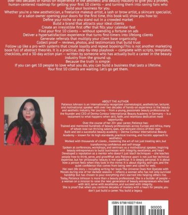salon marketing strategies, client satisfaction strategies, building a loyal clientele, beauty business success book,1